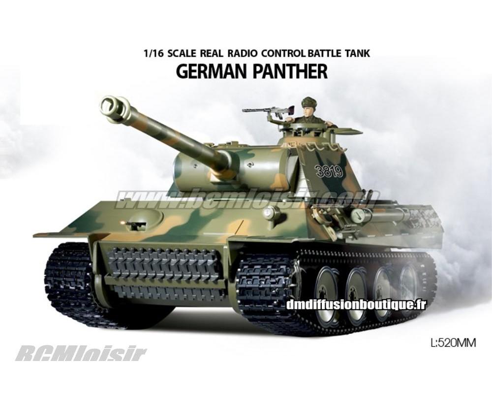 German Panther Tank RC 1/16 airsoft
