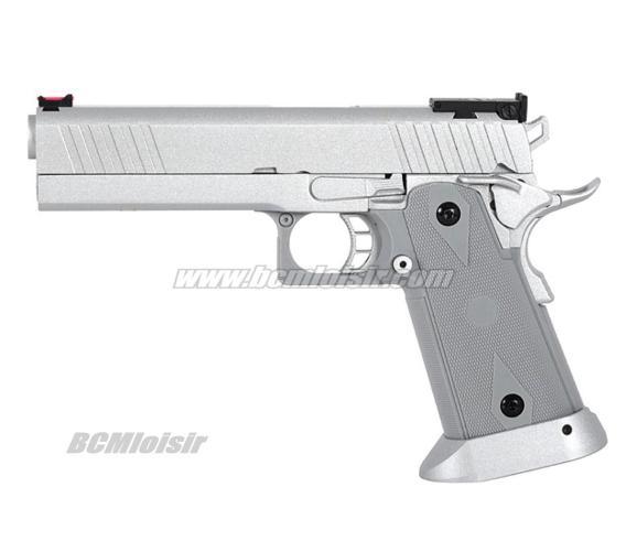 Pistolet R609 VII Pro Silver Full Metal Gaz Blowback