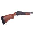 Fusil à Pompe M870 Sherif Full Metal Gaz Crosse Bois