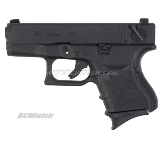 G26 Gen4 Metal Slide Noir Gaz Blowback Full Auto