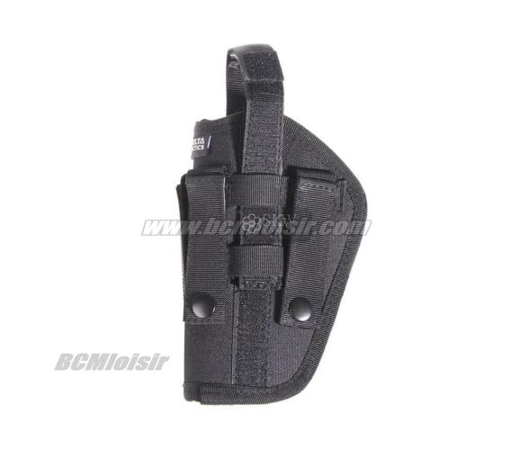 Holster Molle Ambidextre Noir Delta Tactics
