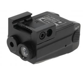 Lampe 300 lumens et Laser Rouge IIIA Duel Code