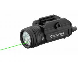 Lampe 800 lumens et Laser Vert sur Batterie Skywood