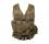 Veste tactique Coyote 8 poches Holster + Ceinturon