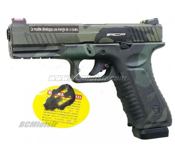 S17 ACP 601 Black Multi Cam Metal Slide Blowback CO2