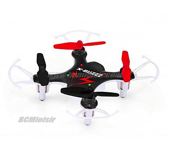 Micro Drone X Buzzz Radio 4 voies Gyroscope 6 axes RTF