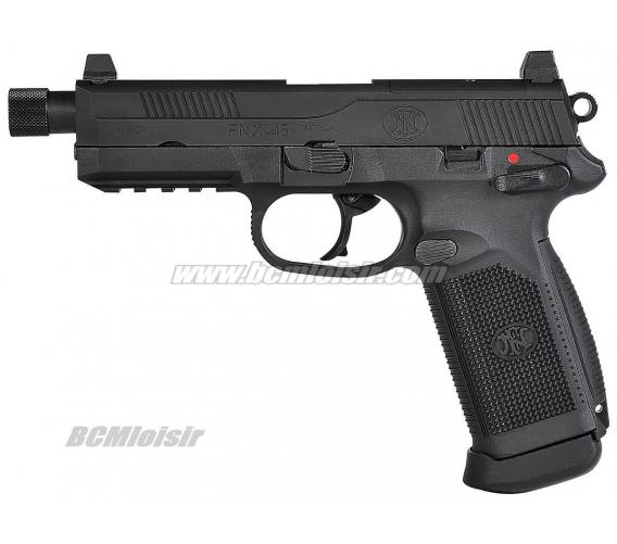 FNX 45 ACP Tactical FN Herstal Noir Gaz Blowback VFC