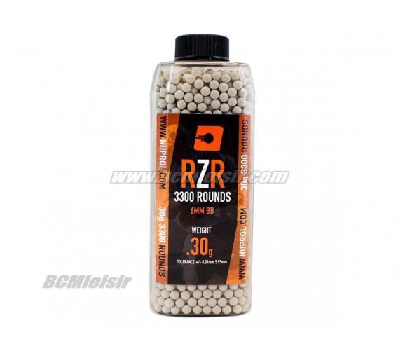 Billes RZR Nuprol 0,30 gr Bouteille de 3300 bbs