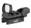Point Rouge et Vert Reflex 4 Reticules Full Metal