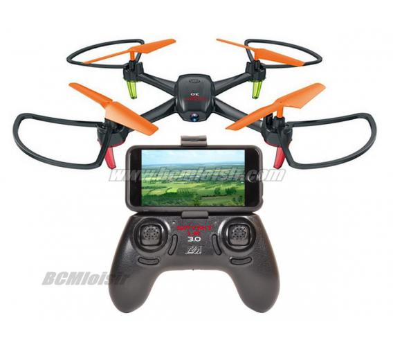 Quadrocoptère Spyrit LR 3.0 FPV Caméra HD RTF