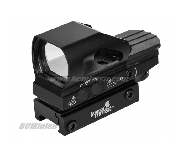 Point Rouge et Vert Caréné Reflex 4 Reticules Full Metal