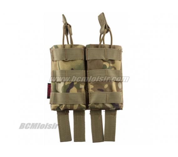 Pochette PMC Double Chargeur M4 Molle Camo MP