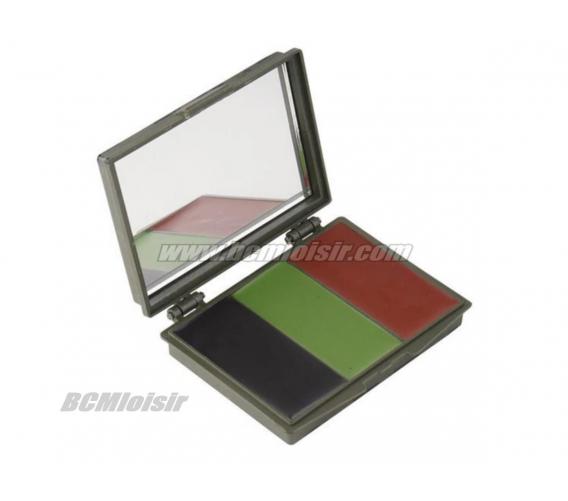Palette Camouflage 3 Couleurs avec Miroir
