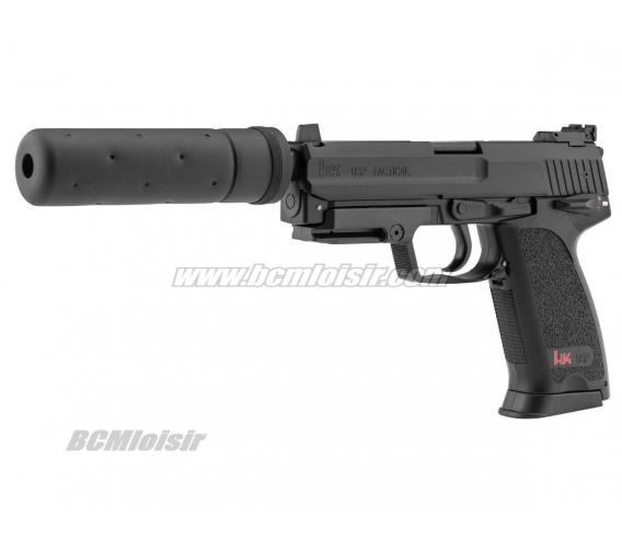 USP Heckler & Koch Tactical Full Auto Culasse Metal AEP avec batterie