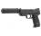 USP Heckler & Koch Tactical Full Auto Culasse Metal AEP avec batterie