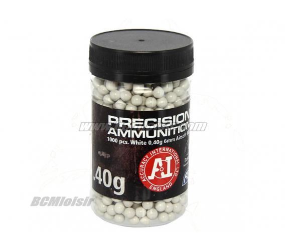 Billes Accuracy 0,40 gr Bouteille de 1000 bbs