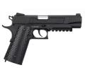 Pistolet 1911 Rail Gun LTX 50 Full Metal Blowback CO2