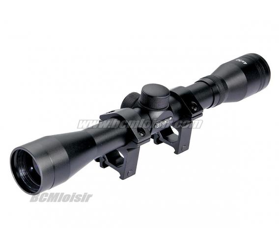 Lunette de visee 4x32 ASG + fixations