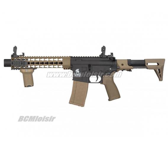 M4 Carbine LT19 Gen 2 PDW Silencer Lipo AEG Pack Complet Noir et Tan
