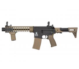 M4 Carbine LT19 Gen 2 PDW Silencer Lipo AEG Pack Complet Noir et Tan