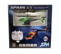 Hélicoptère Spark SX Green 3 voies 2,4GHz Birotors