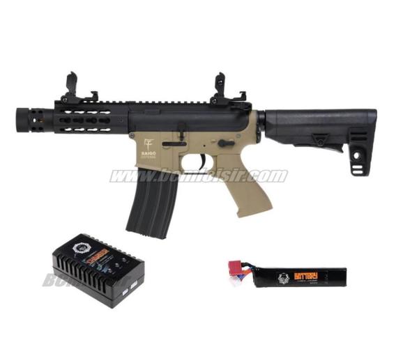 M4 Short Kenji Saigo Defense Bicolore pack Complet