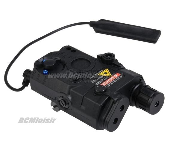 ANPEQ avec Laser Rouge Class 3 et Lampe 175 lumens Element