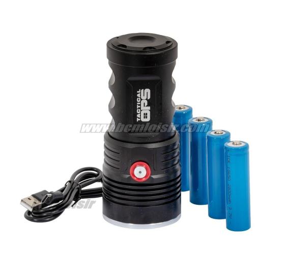 Lampe Torche 3 Leds Rechargeable Grande Puissance