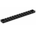 Rail Aluminium Picatinny 13 Slots 14 cm Black