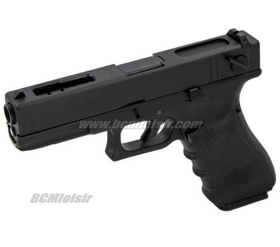 G18 Raven EU8 Metal Slide Noir Gaz Blowback