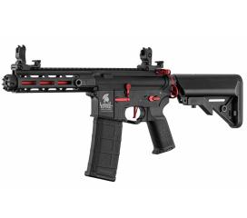 AR15 Carbine LT32 Hellion red Black Lancer Tactical AEG Pack Complet