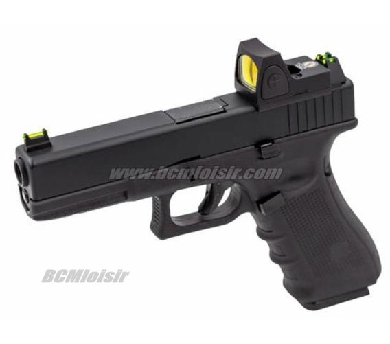 G17 RMR Raven EU7 Metal Slide Noir Gaz Blowback