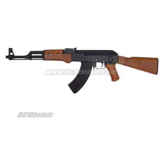 AK 47 Tactical Full Stock Full Metal et Bois AEG