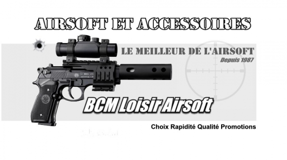 DMdiffusionboutique devient BCM loisir Airsoft