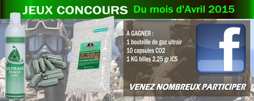 Jeux concours du moi d'avril 2015